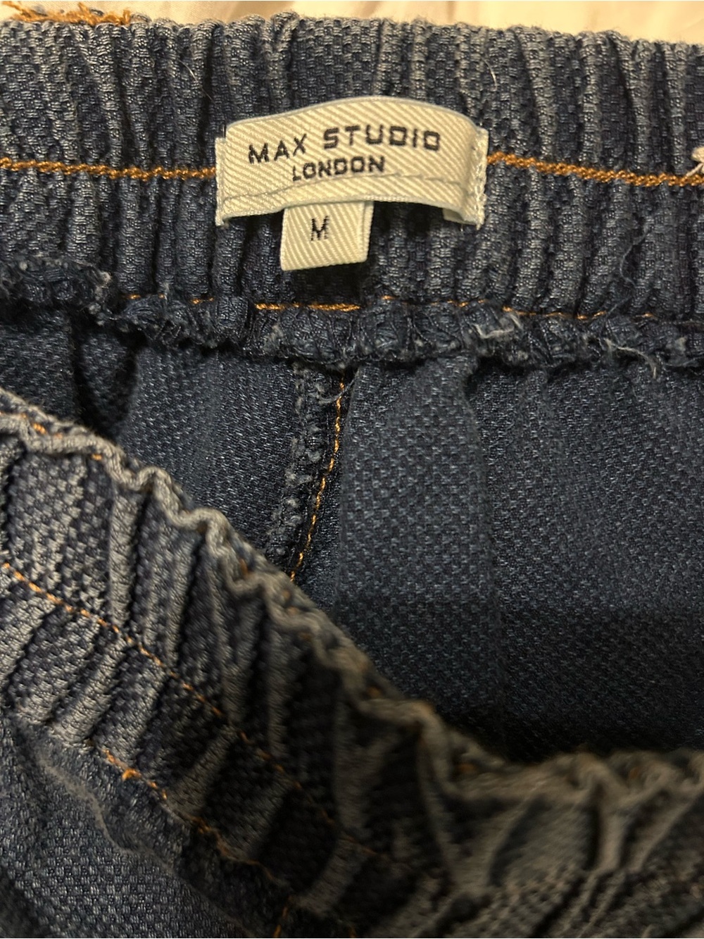 MAX Studio denim soft barrel leg pants - Picture 8 of 8